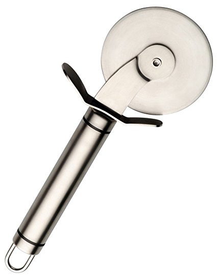 StarPack, Premier Stainless Steel Pizza Cutter / Pastry Cutter (2.6 inch) Kitchen Utensil - Bonus 101 Cooking Tips